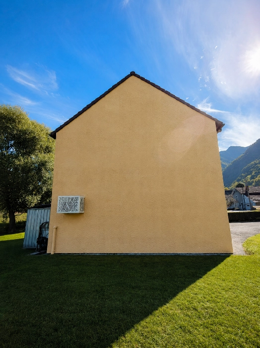 Façade après traitement hydrofuge à Saint-Béat-Lez en Haute-Garonne